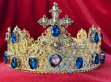 RENAISSANCE WEDDING CROWNS - COLOR OPTIONS- PRICESD FOR 2 PIECES!