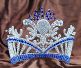 Miss Universe Tiara - All Clear, Green,Red or Blue Accents