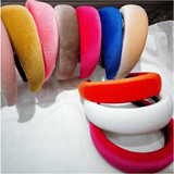 Padded Velvet Headbands - 12 colors!
