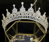 Sophisticated CZ Tiara - Gold or Silver