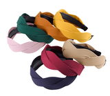 Woven Solid Hairband - 8 colors!