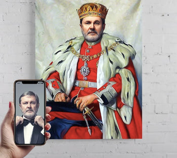 Red King Portrait