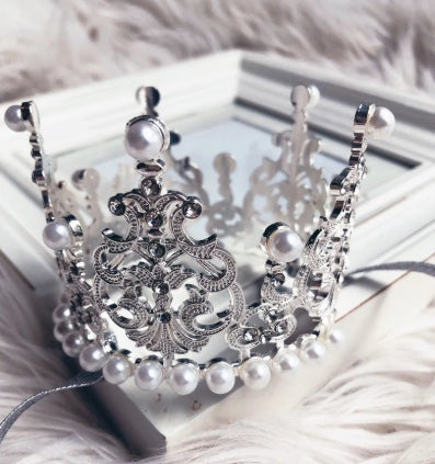 Silver Infant Crown