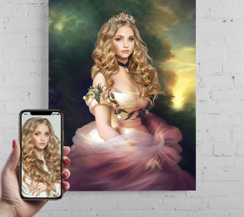 Pink Princess Portrait