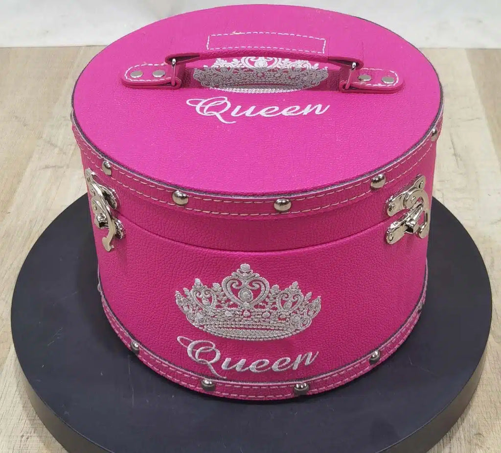 Leatherette Small Crown Case - 9 colors!