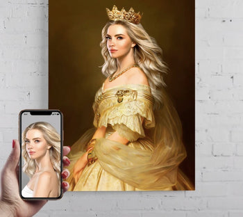 Gold Regent Portrait