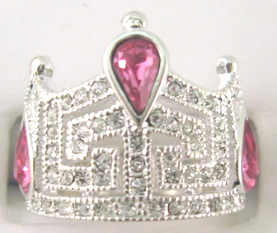 Morgan Greco Teen Crown Ring, Miss America Teen 2023