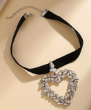 NEW!!! Elegant Clear Crystal Choker Necklace