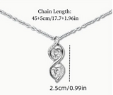 NEW!!! lLil Sister's Clear Crystal Necklace