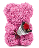 Artificial Roses Bears with Bouquet