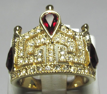 Heather French Crown Ring - Miss America 2000