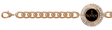 NEW! Miss America Logo Gold Link Bracelet