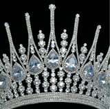 Baroque Queen's CZ Crystal Crown