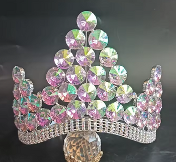 Colorful Pageant Adjustable Tiara - MANY COLORS!
