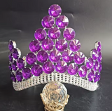 Colorful Pageant Adjustable Tiara - MANY COLORS!