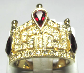 Heather French Crown Ring