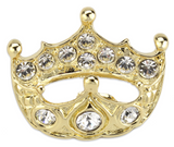 Miss America Sash Pins - Gold/Clear