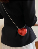 Heart Handbag - for the Little Sisters RED or PINK!