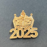 NEW!! Miss America Year Pins - 2024 & 2025 Silver or Gold