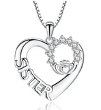 NEW! LITTLE SISTERS HEART NECKLACE