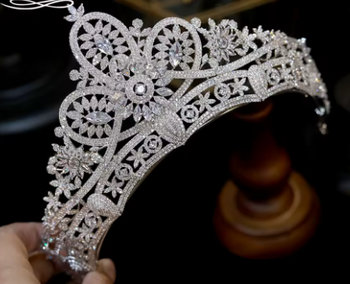 Brilliant CZ Tiara