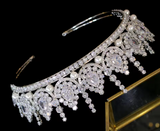 Pearly CZ Tiara