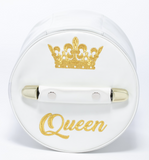 NEWEST!!  QUEEN'S Gold Crown Case  $119.00