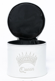 NEWEST!!  QUEEN'S Silver/White Crown Case  $119.00