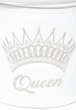 NEWEST!!  QUEEN'S Silver/White Crown Case  $119.00