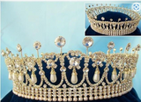 Diana Perl Crown - Silver/Pearl or Gold/Pearl