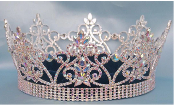 Aurora Borealis Sensation Full Crown - Gold or Silver