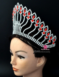 The Butterfly Tiara - Clear, Red, or Aurora Borealis