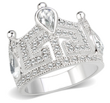 Miss America Crown Ring (Silver)