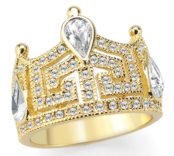 Miss America Crown Ring (Gold)