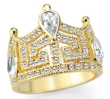 Miss America Crown Ring (Gold)