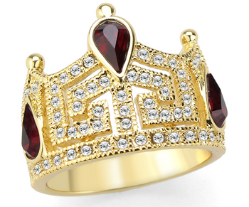 Heather French Crown Ring