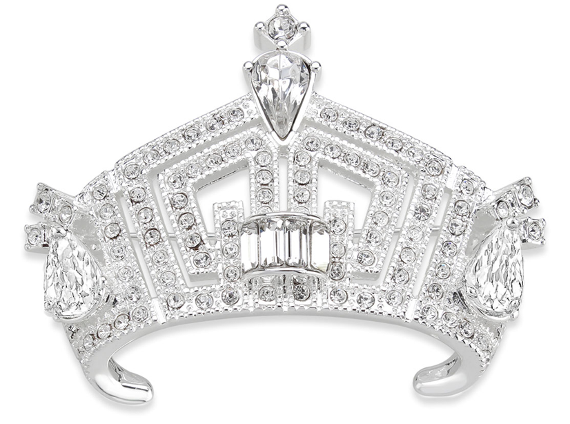 Miss America Crown Pin - Silver