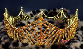 Royal Topaz Crown - Gold