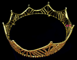 Royal Topaz Crown - Gold