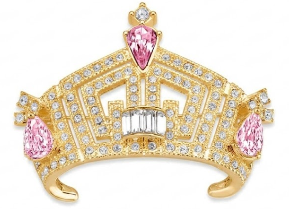 Miss America Teen Crown Pin (Golf/Pink)