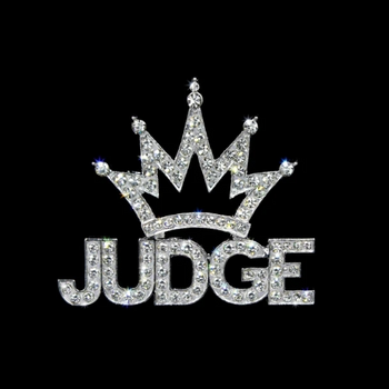 Judge Pin with Large Crown