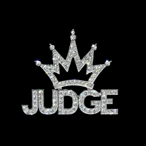 Judge Pin with Large Crown – Holly Hardwick Crowns