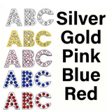 Custom Rhinestone Word Crown