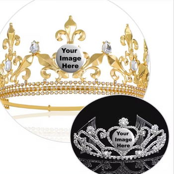 Custom Photo Tiara or Crown