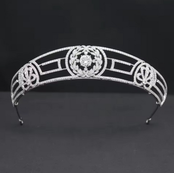Elegant Medallion Tiara