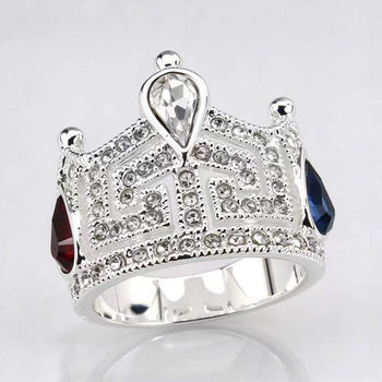 Miss America Patriotic Crown Ring
