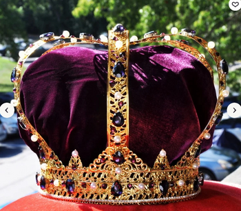King Edward Crown- COLOR OPTIONS