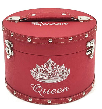 QUEENLY SMALL Crown Case 9.5" WIDE X 6.5" TALL - 9 COLORS $109.00