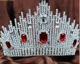 Miss Universe DIC Crown - All Clear or Clear with Blue or Red accents