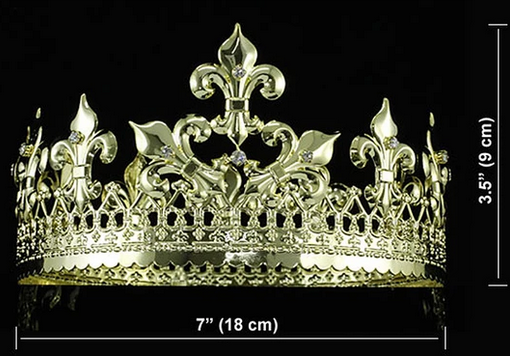 Lancaster  Crown - Gold or Silver